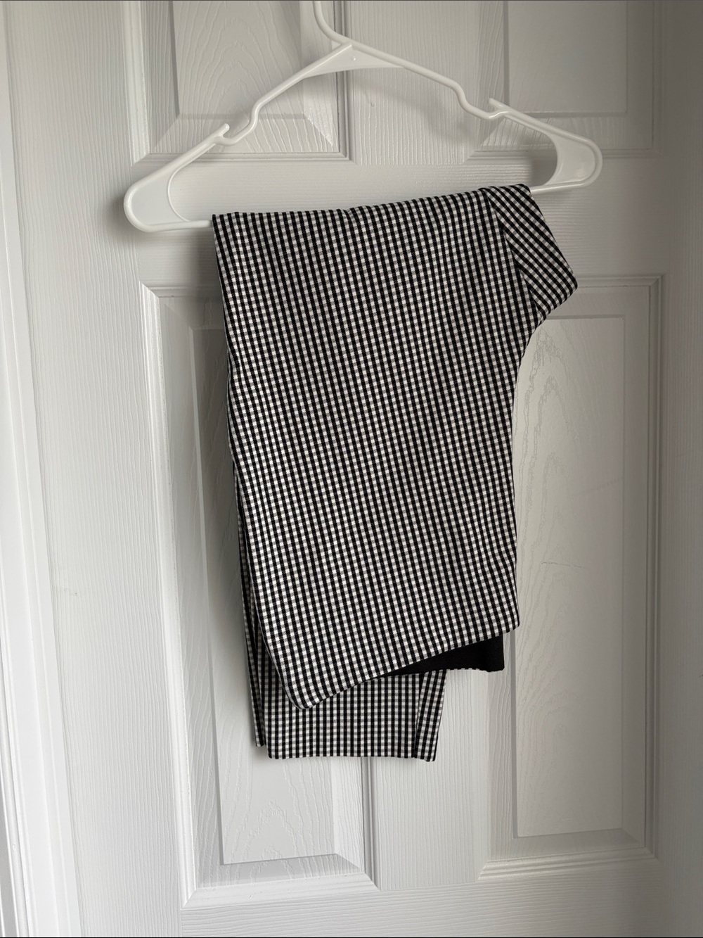 a new day Black & White Gingham Skinny Pants